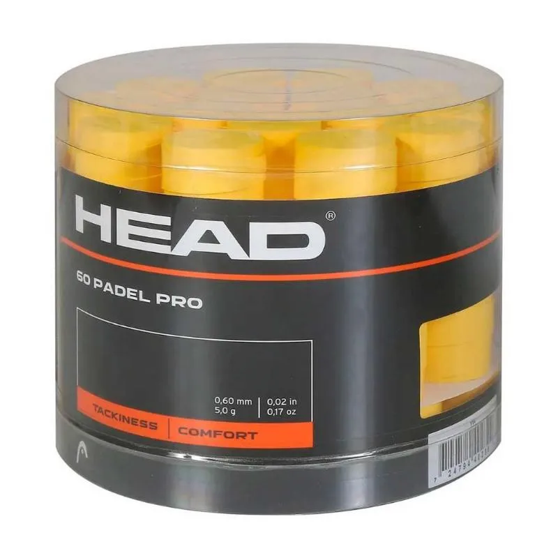 Head Padel Pro Yellow Drum 60 Overgrips