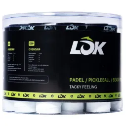 Tambor Lok Tacky Feeling Blanco 60 Overgrips
