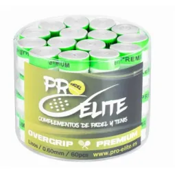 Tambor Pro Elite Premium Liso Blanco 60 Overgrips