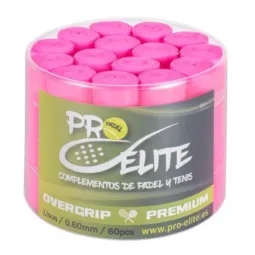 Tambor Pro Elite Premium Liso Rosa 60 Overgrips