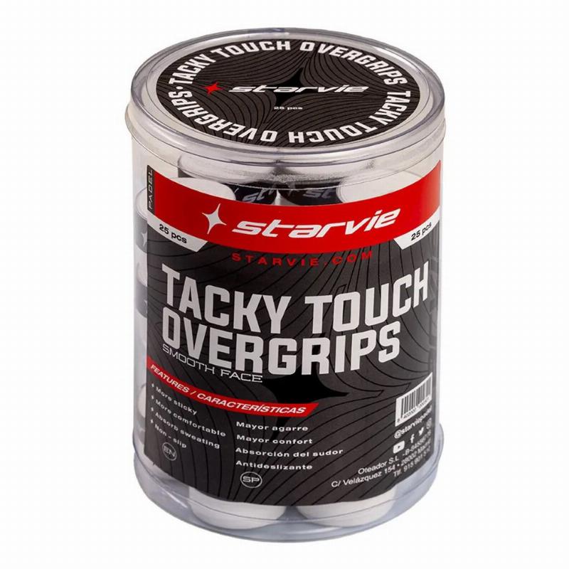 Tambor StarVie Tacky Touch Blanco 25 Overgrips - Barata Oferta Outlet