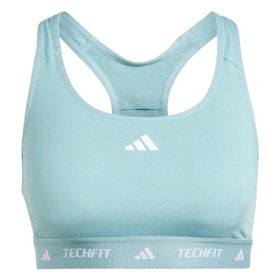 Top Adidas Techfit Azul Menta