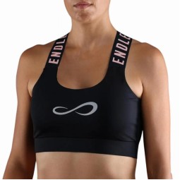 Top Endless Iconic II Negro Rosa Cristal