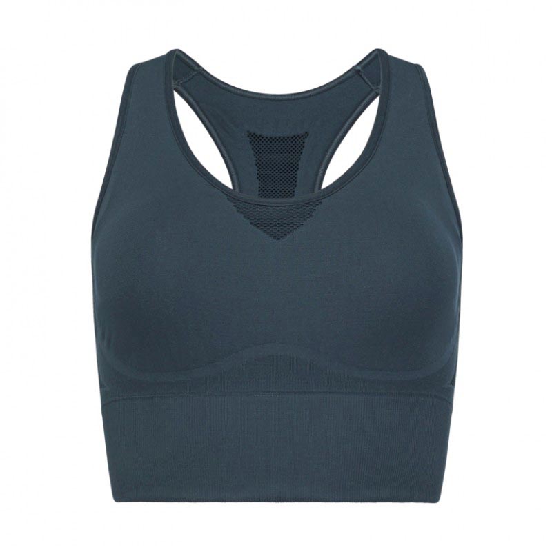 Top Head Flex Seamless Bra Azul Marino - Barata Oferta Outlet
