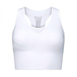 Top Head Flex Seamless Bra Blanco