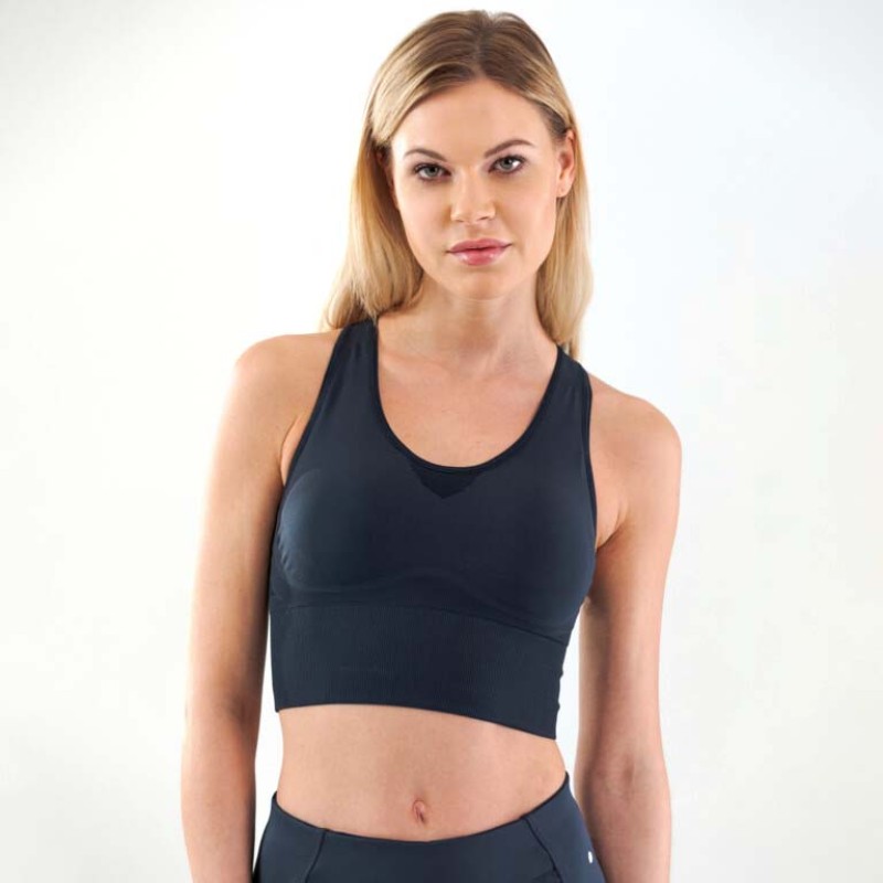 Top Head Flex Seamless Bra Negro - Barata Oferta Outlet