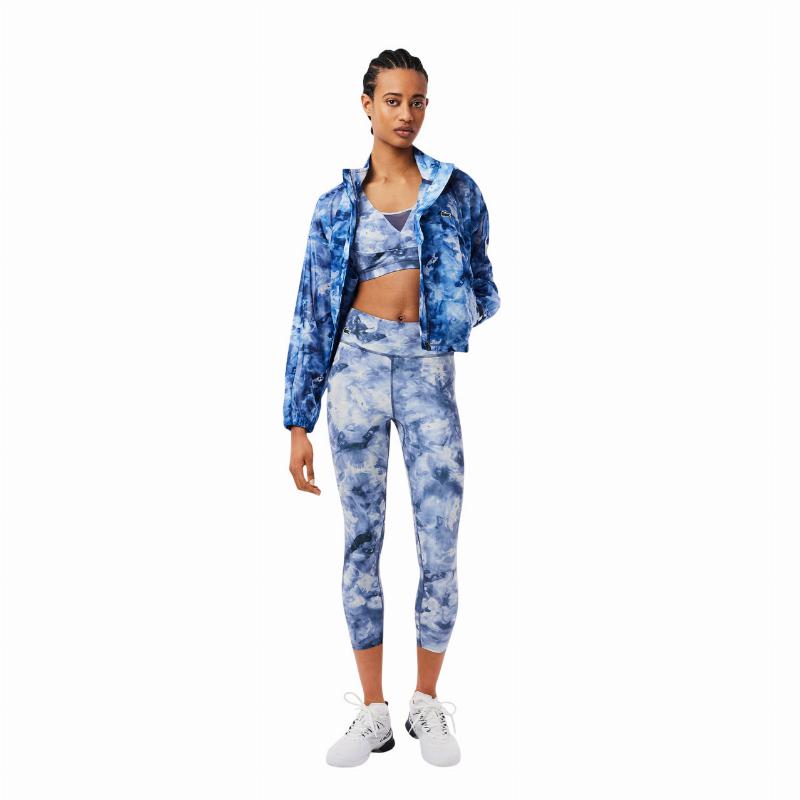 Top Lacoste Sport Violeta Azul