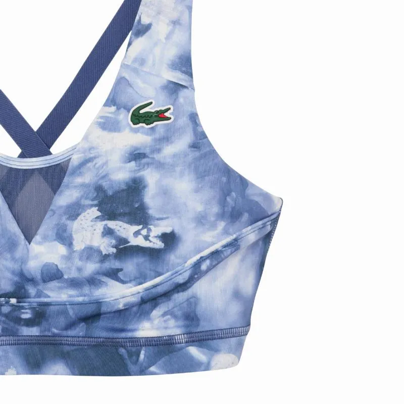 Top Lacoste Sport Violeta Azul