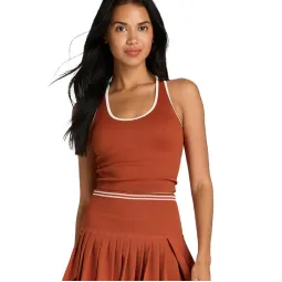 Top Wilson Everyday Brami Naranja Quadra de saibro