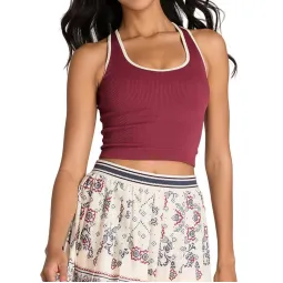 Wilson Everyday Brami Dark Red Top