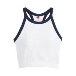 Top Wilson no diário Brami Blanco Azul Marino