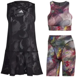 Adidas Melbourne Multicolored Black Dress