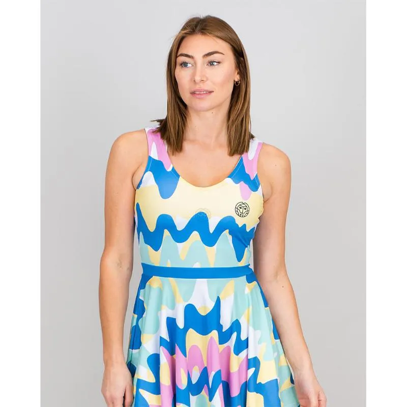 Badu Good Vibes 2 In 1 Bidi Dress White Mix