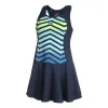 Bidi Badu Grafic Illumination Dark Blue Mix Dress