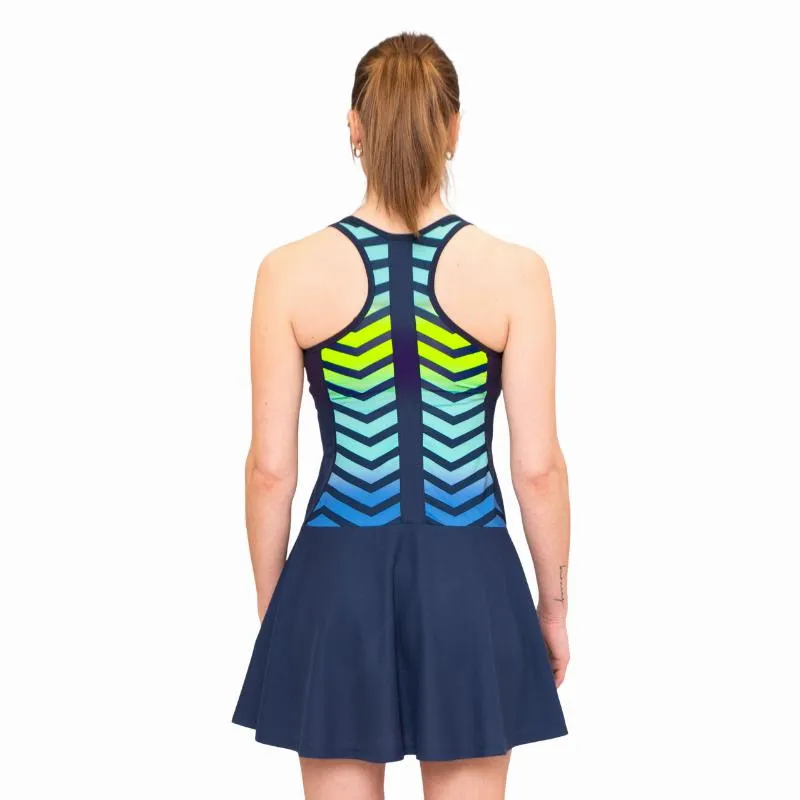 Bidi Badu Grafic Illumination Dark Blue Mix Dress