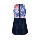 Vestido Bidi Badu Kaja Azul Oscuro Rojo Neon - Barata Oferta Outlet