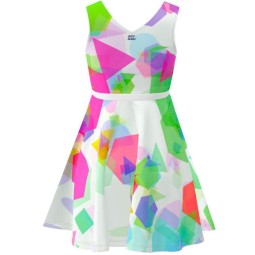 Bidi Badu Kaleido White Mix Dress