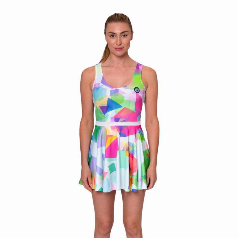 Bidi Badu Kaleido White Mix Dress