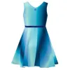 Dark Blue Aqua Junior Bidi Badu Spectrum Dress