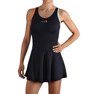 Endless Orbit Black Dress