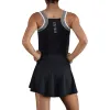 Endless Orbit Black White Dress