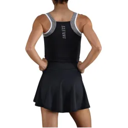 Endless Orbit Black White Dress