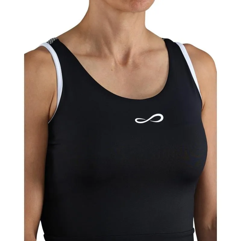 Endless Orbit Black White Dress