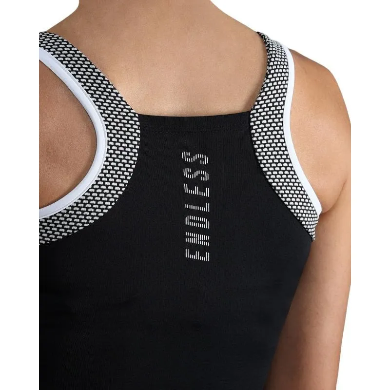 Endless Orbit Black White Dress