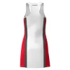 Head Club 25 Vestido Vermelho Branco