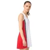 Head Club 25 Vestido Vermelho Branco
