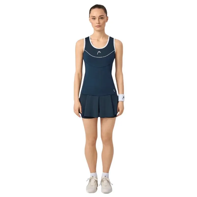 Head Performance Navy Blue Dress