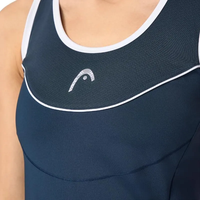 Head Performance Navy Blue Dress