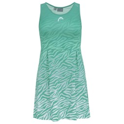 Nile Print Green Head Spirit Dress