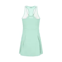 Head Spirit Dress Green Pastel Print