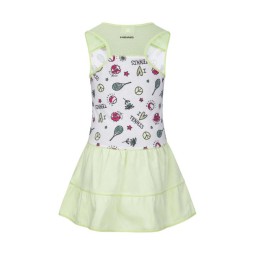 Head Tennis Light Green Junior Dress
