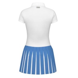 Head Vogue Dress White Blue