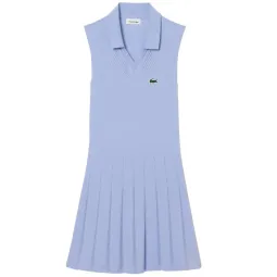 Lacoste Violet Navy Blue Tennis Dress