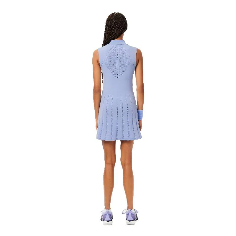 Lacoste Violet Navy Blue Tennis Dress