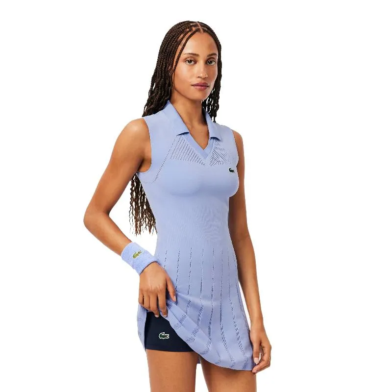Lacoste Violet Navy Blue Tennis Dress