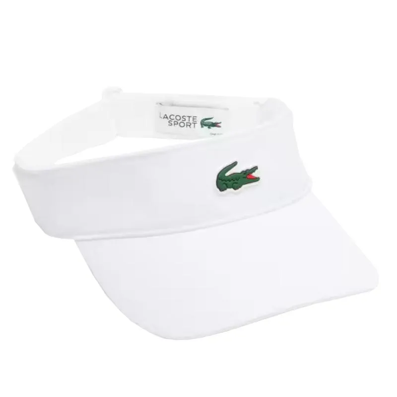 Visera Lacoste Sport Blanco Brilliant