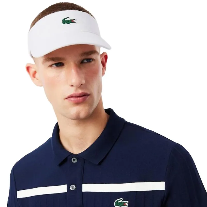 Visera Lacoste Sport Blanco Brilliant