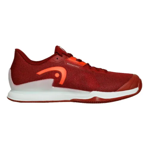 Head Sprint Pro 3.5 Sandplatzschuhe Dunkelrot Orange