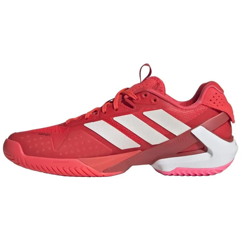 Adidas Adizero Ubersonic 5 Red White Pink Women's Sneakers