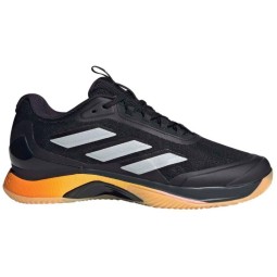 Adidas Avacourt 2.0 Clay Black Silver Orange Women''s Shoes