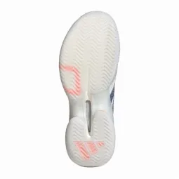 Adidas Barricade 14 White Blue Orange Women's Sneakers