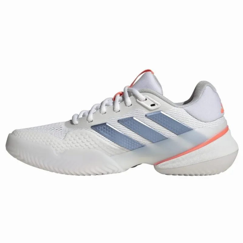 Adidas Barricade 14 White Blue Orange Women's Sneakers