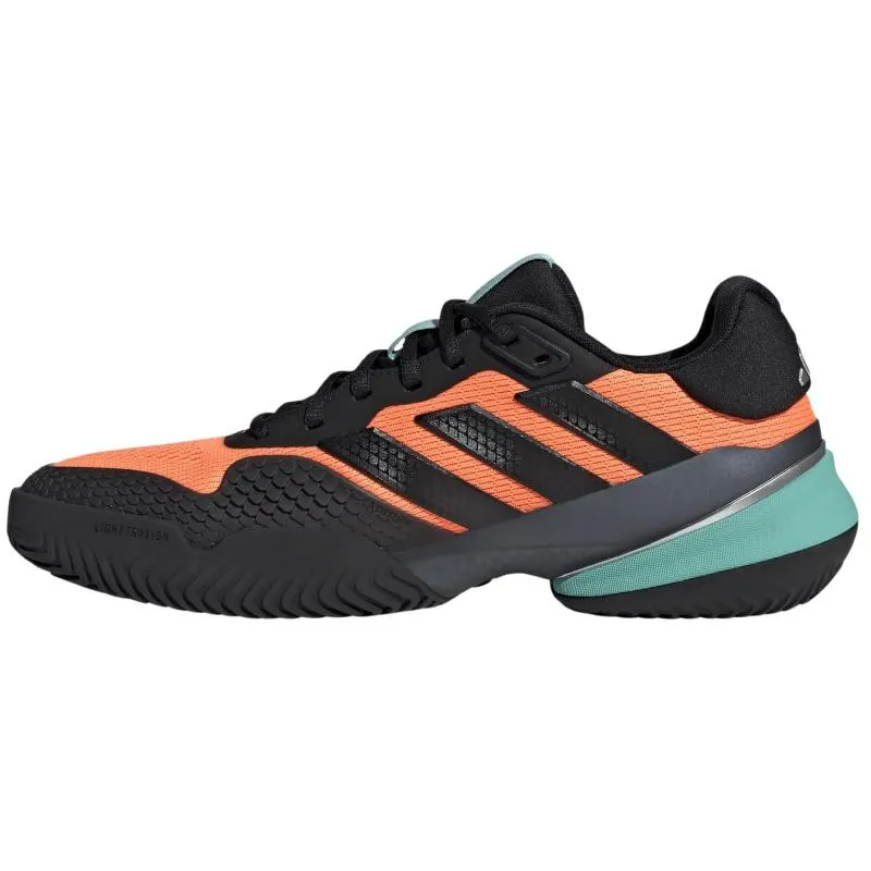Adidas Barricade 14 Orange Black Aqua Sneakers