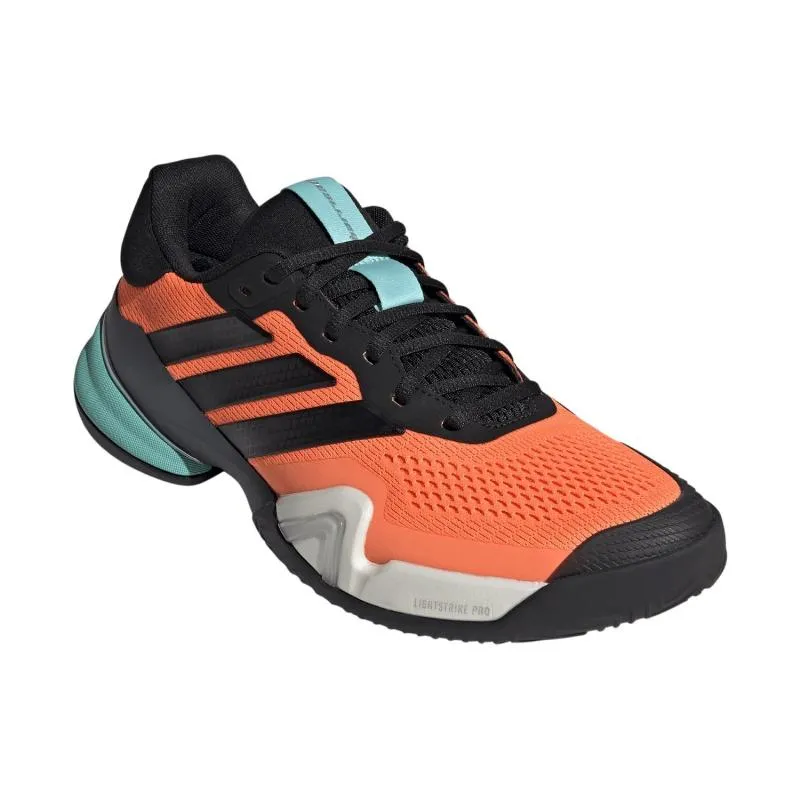 Adidas Barricade 14 Orange Black Aqua Sneakers