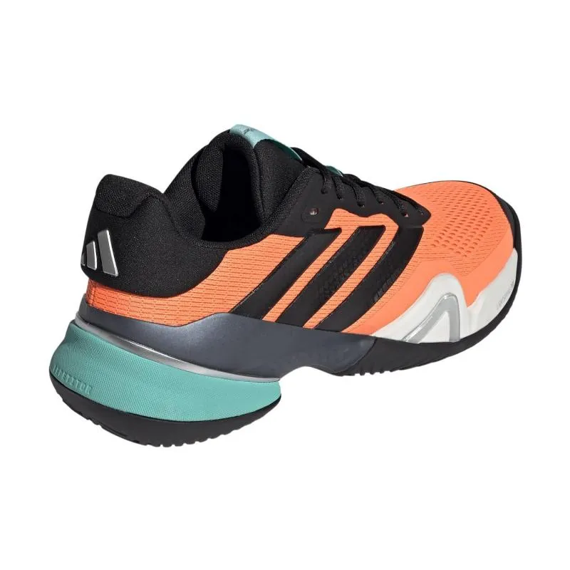 Adidas Barricade 14 Orange Black Aqua Sneakers