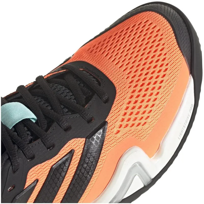 Adidas Barricade 14 Orange Black Aqua Sneakers